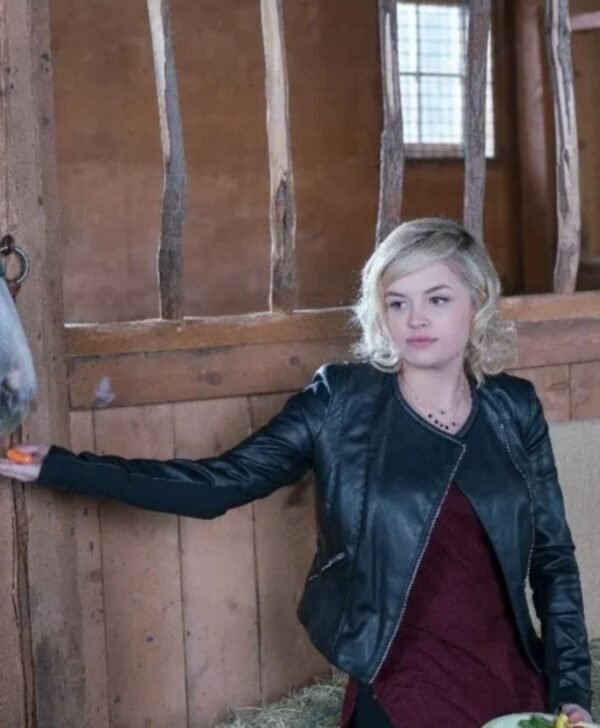 TV Series Heartland Jessica Amlee Leather Jacket