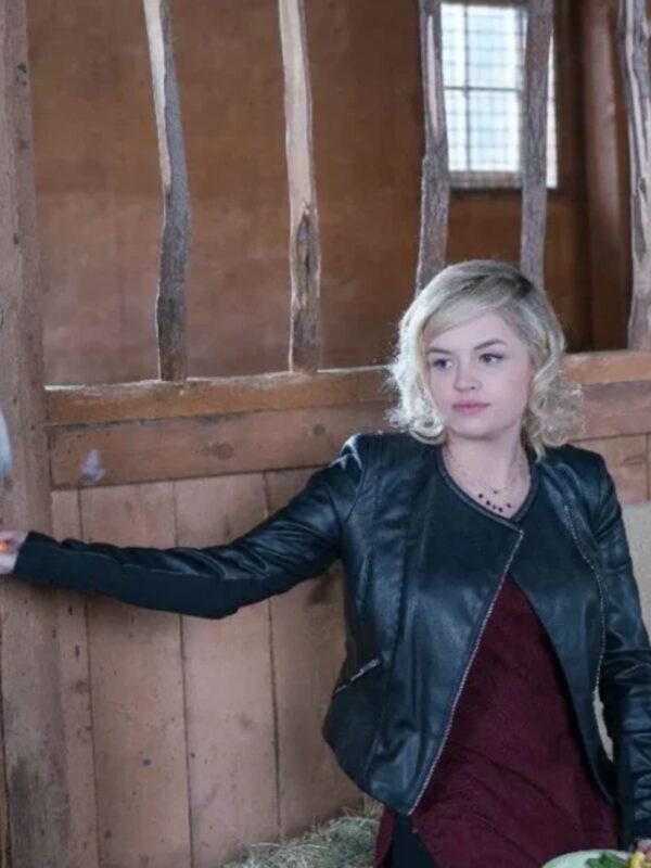 TV Series Heartland Jessica Amlee Leather Jacket