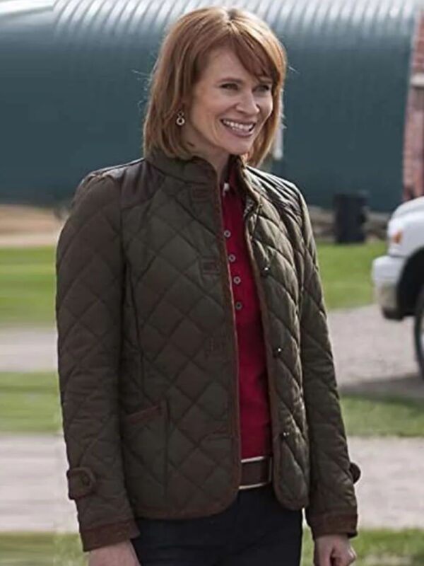 TV Series Heartland Lisa Ryder Green Jacket