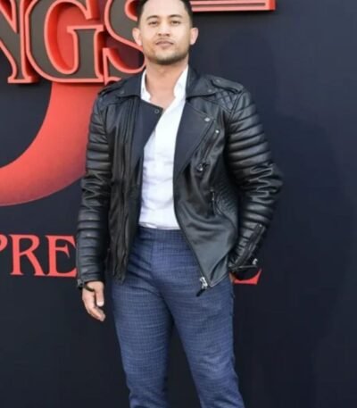 Tahj Mowry Event Stranger Things Leather Jacket