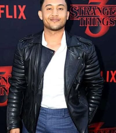 Tahj Mowry Event Stranger Things Leather Jacket