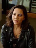 Tainá Müller Good Morning Verônica Leather Jacket