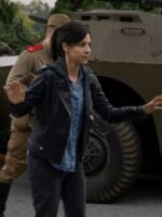 Tala Ashe DCs Legends of Tomorrow S07 Black Leather Jacket