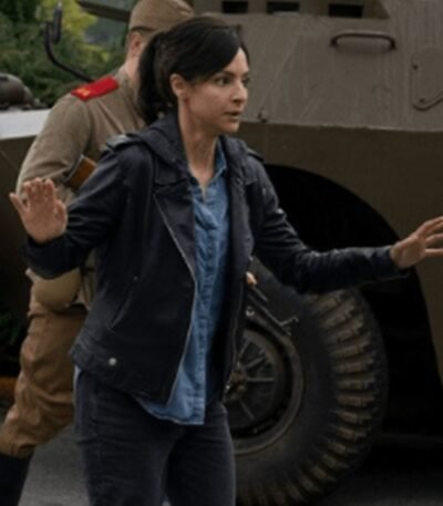 Tala Ashe DCs Legends of Tomorrow S07 Black Leather Jacket