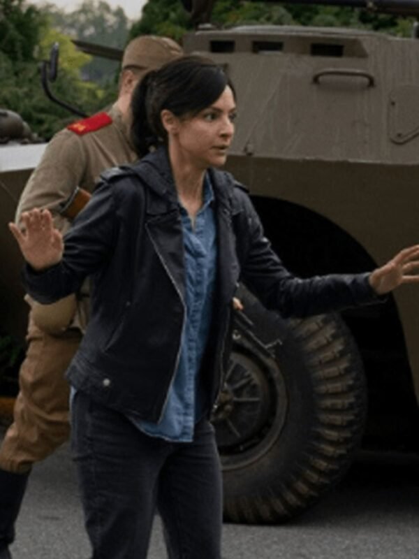 Tala Ashe DCs Legends of Tomorrow S07 Black Leather Jacket