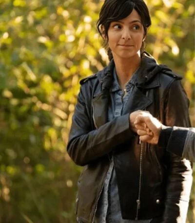 Tala Ashe DCs Legends of Tomorrow S07 Black Leather Jacket