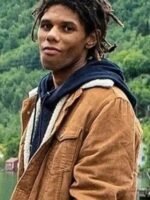 Tani Dibasey Ragnarok Brown Suede Leather Jacket