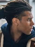 Tani Dibasey Ragnarok Brown Suede Leather Jacket