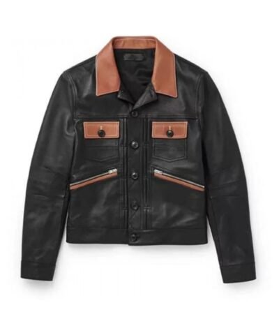 Tariq St Patrick Power Book II Ghost Leather Jacket