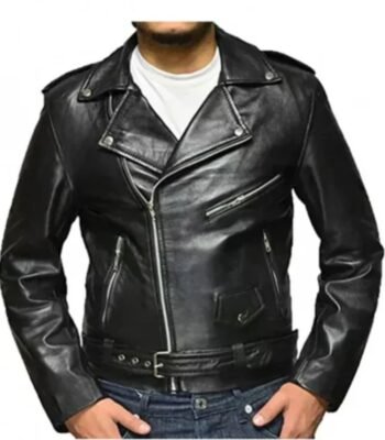 Tariq St Patrick Power Book II Ghost Leather Jacket