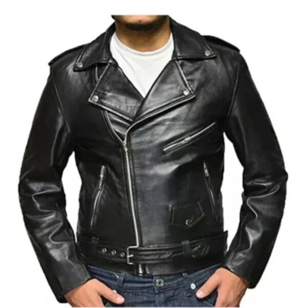Tariq St Patrick Power Book II Ghost Leather Jacket