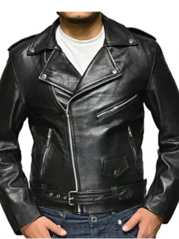 Tariq St Patrick Power Book II Ghost Leather Jacket