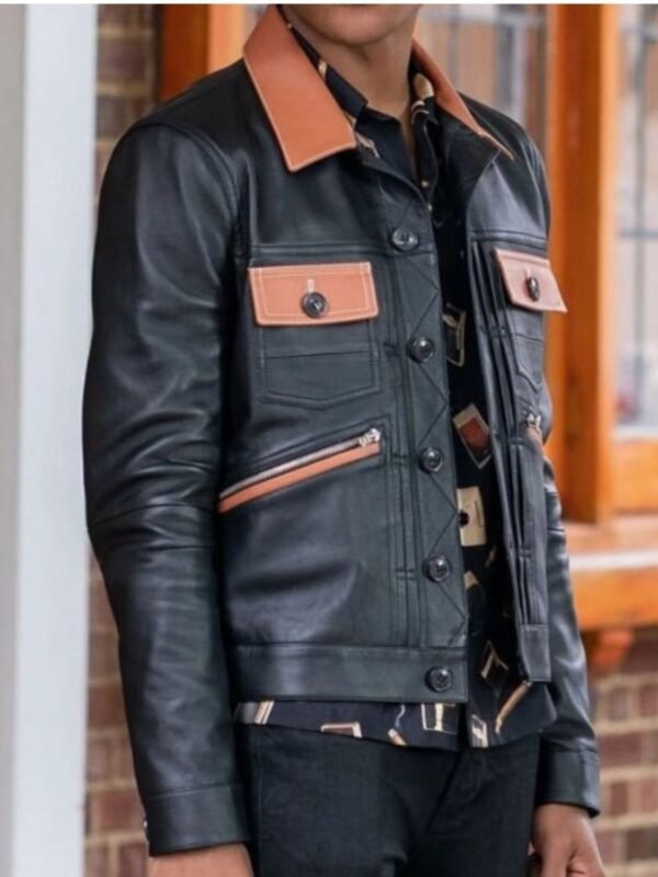 Tariq St Patrick Power Book II Ghost Leather Jacket