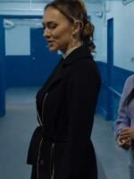 Tasya Teles Shoresy S02 Black Coat