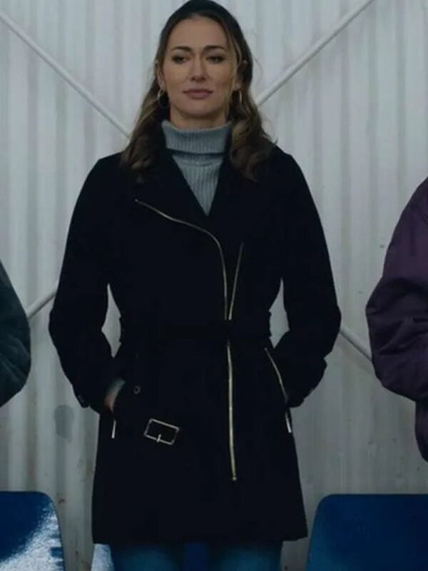 Tasya Teles Shoresy S02 Black Coat