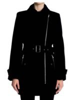 Tasya Teles Shoresy S02 Black Coat