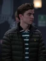 Ted Lasso Colin Hughes Quilted Parachute Puffer Jacket