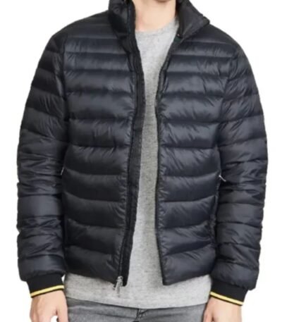 Ted Lasso Colin Hughes Quilted Parachute Puffer Jacket