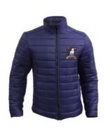 Ted Lasso S02 Jason Sudeikis Navy Blue Parachute Puffer Jacket