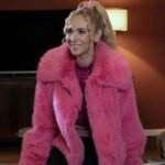 Ted Lasso S03 Keeley Jones Pink Feather Jacket