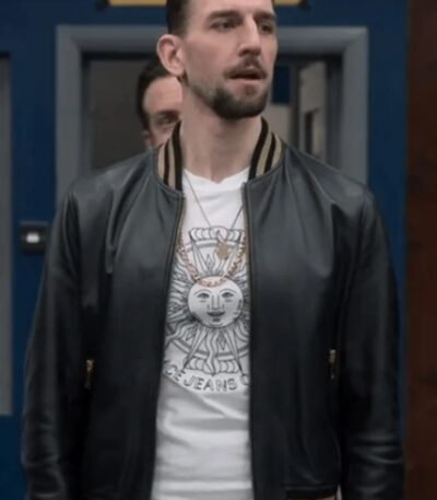 Ted Lasso S03 Maximilian Osinski Bomber Jacket