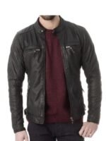 Ted Lasso S03 Roy Kent Biker Leather Jacket