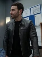 Ted Lasso S03 Roy Kent Biker Leather Jacket