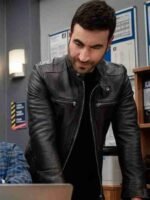 Ted Lasso S03 Roy Kent Biker Leather Jacket