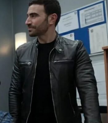 Ted Lasso S03 Roy Kent Biker Leather Jacket