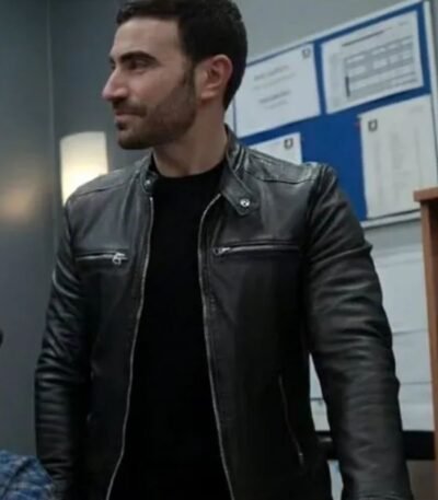 Ted Lasso S03 Roy Kent Biker Leather Jacket