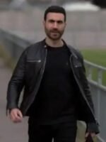 Ted Lasso S03 Roy Kent Biker Leather Jacket