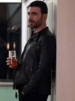 Ted Lasso S03 Roy Kent Biker Leather Jacket