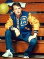 Teen Wolf Scott Howard Blue and Yellow Letterman Jacket