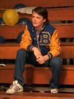Teen Wolf Scott Howard Blue and Yellow Letterman Jacket