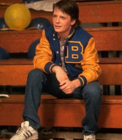 Teen Wolf Scott Howard Blue and Yellow Letterman Jacket