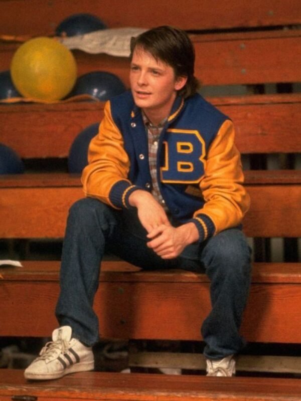 Teen Wolf Scott Howard Blue and Yellow Letterman Jacket
