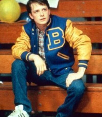 Teen Wolf Scott Howard Blue and Yellow Letterman Jacket