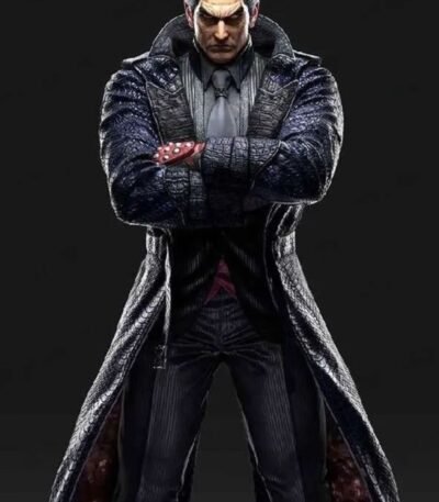 Tekken 8 Kazuya Mishima Leather Coat