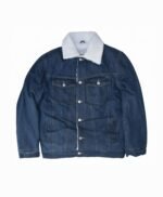 Tell Me Why Tyler Ronan Shearling Fur Denim Jacket