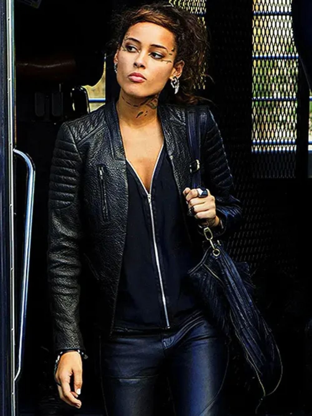 Teri Star-Crossed S01 Leather Jacket Teri Star-Crossed S01 Leather Jacket