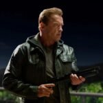 Terminator Genisys Arnold Schwarzenegger Motorcycle Jacket