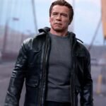 Terminator Genisys Arnold Schwarzenegger Motorcycle Jacket