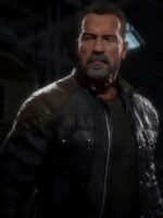 Terminator T-800 Mortal Kombat 11 Leather Jacket