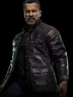 Terminator T-800 Mortal Kombat 11 Leather Jacket