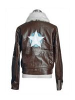 Terry Bogard King Of Fighters Brown Leather Jacket - Image 2