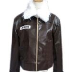 Terry Bogard King Of Fighters Brown Leather Jacket
