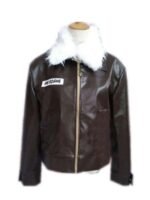 Terry Bogard King Of Fighters Brown Leather Jacket