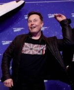 Tesla Event Elon Musk Leather Jacket
