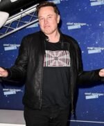 Tesla Event Elon Musk Leather Jacket
