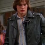 That 70s Show Ashton Kutcher Leather Moto Jacket
